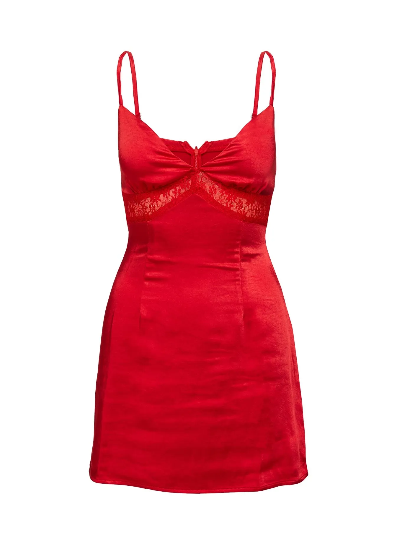 Ambre Mini Dress Red