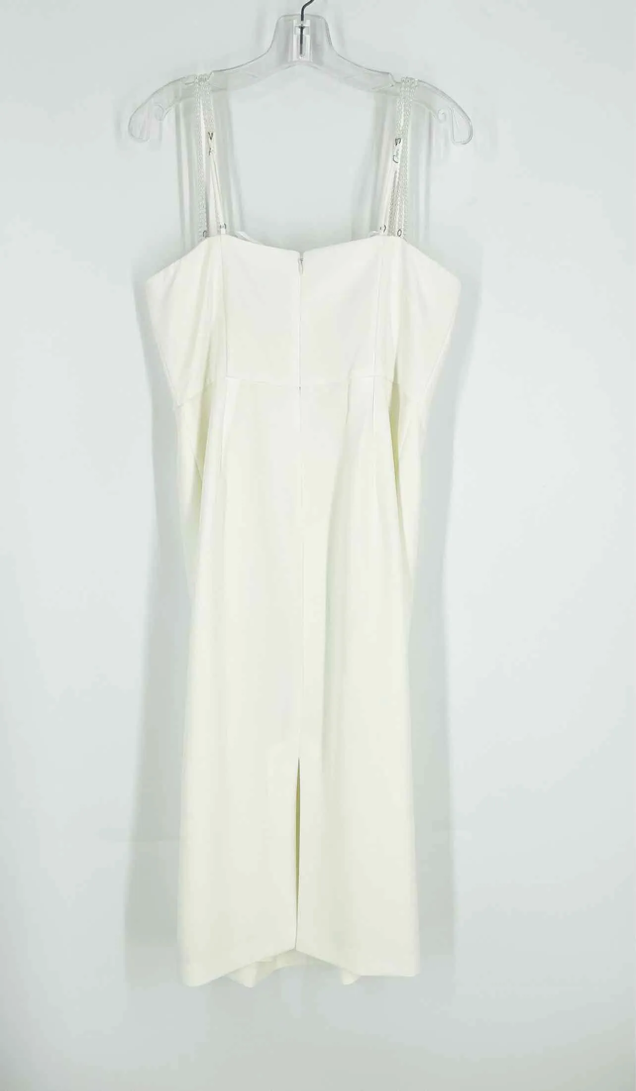 Antonio Melani Size 12 Ivory Maxi Faux Pearls NEW Dresses Dress