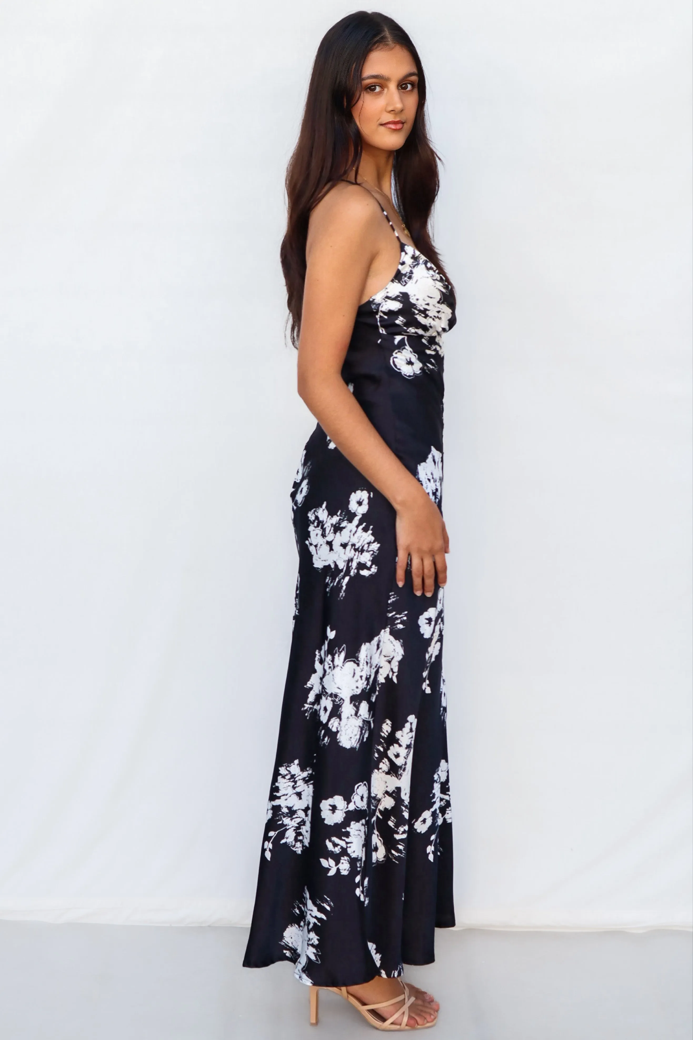 Athenia Maxi Dress - Black