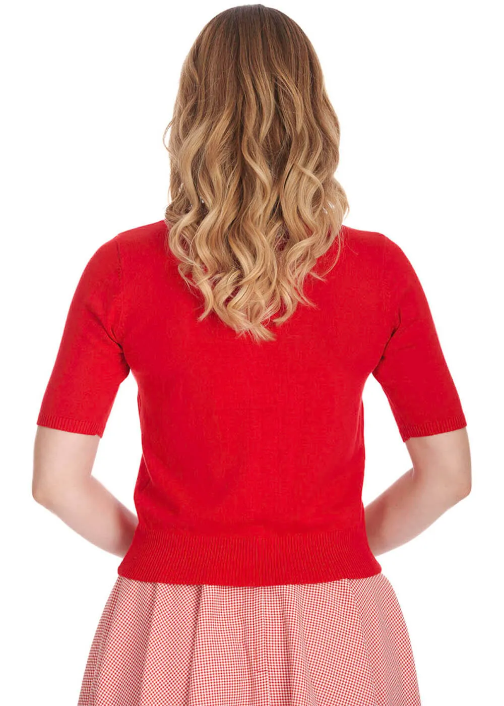 Banned Summer Lovin' Cocktail 50's Cardigan Red