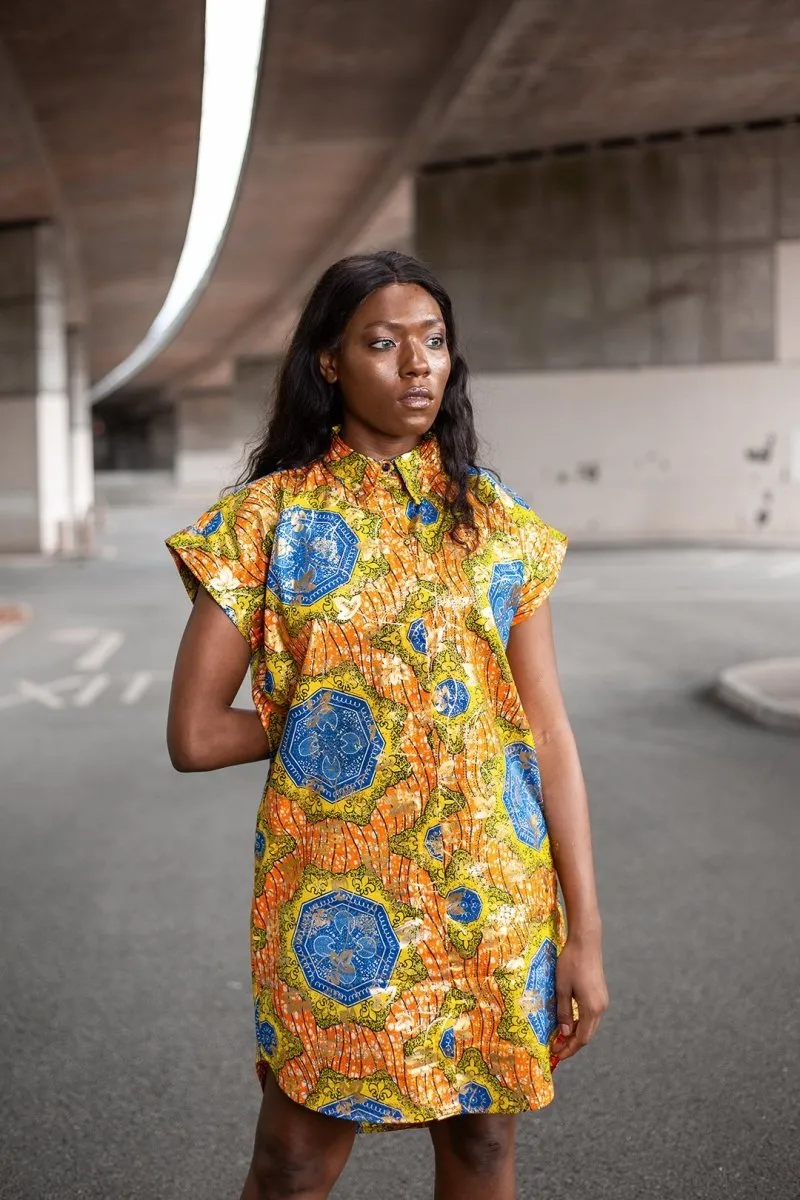 Beautiful Gold African Dress