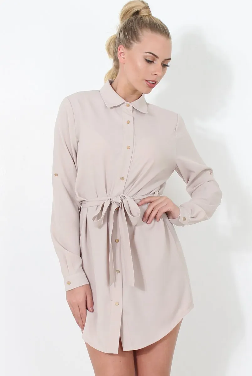 Bethan Stone Shirt Dress