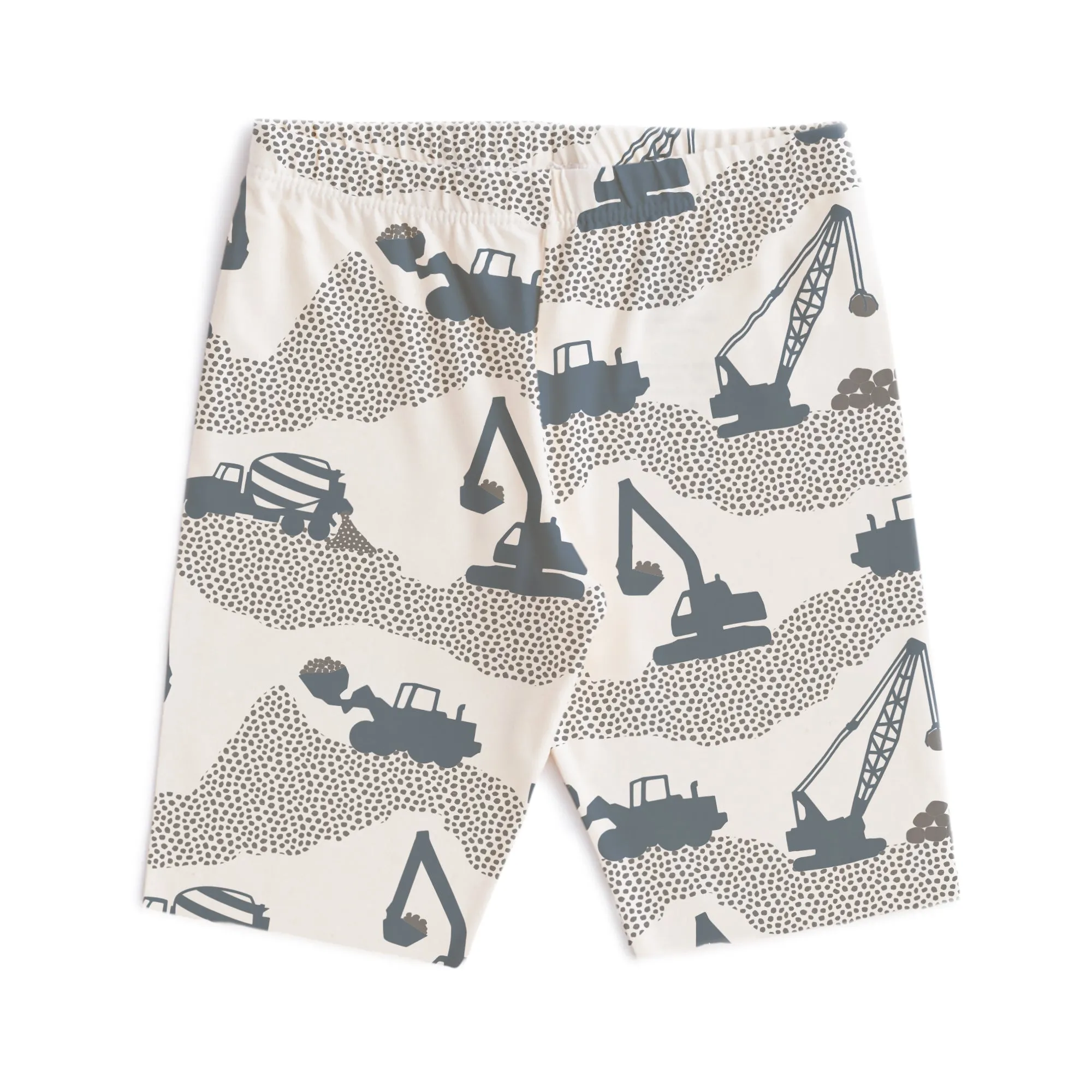 Bike Shorts - Construction Slate Blue & Grey