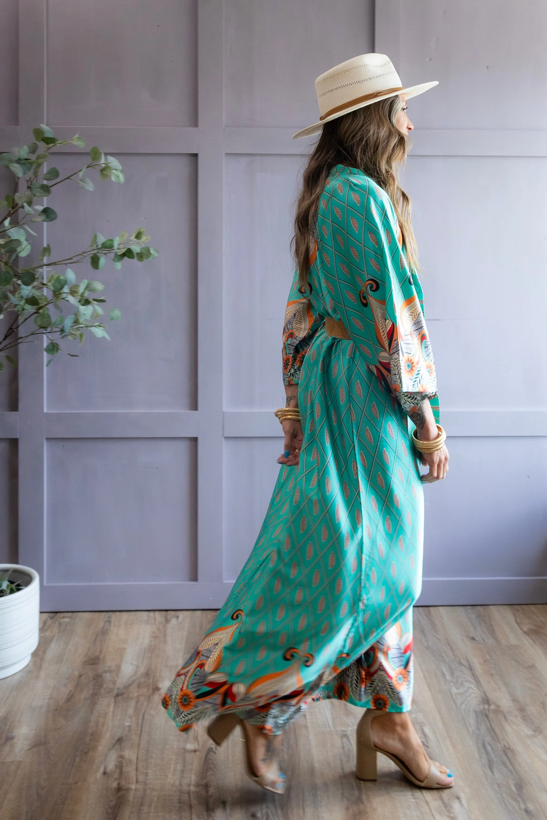 Birds Of Feather Maxi Dress