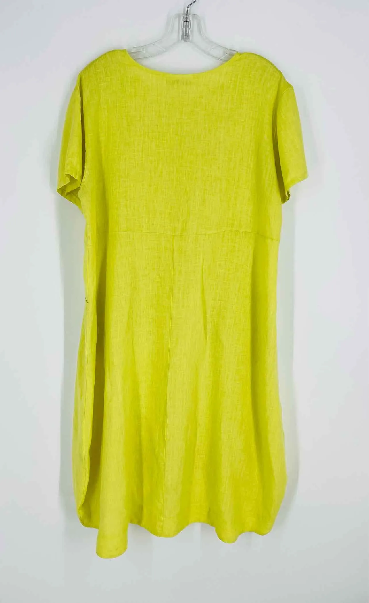 Bryn Walker Size XS Yellow Linen Dresses Dress