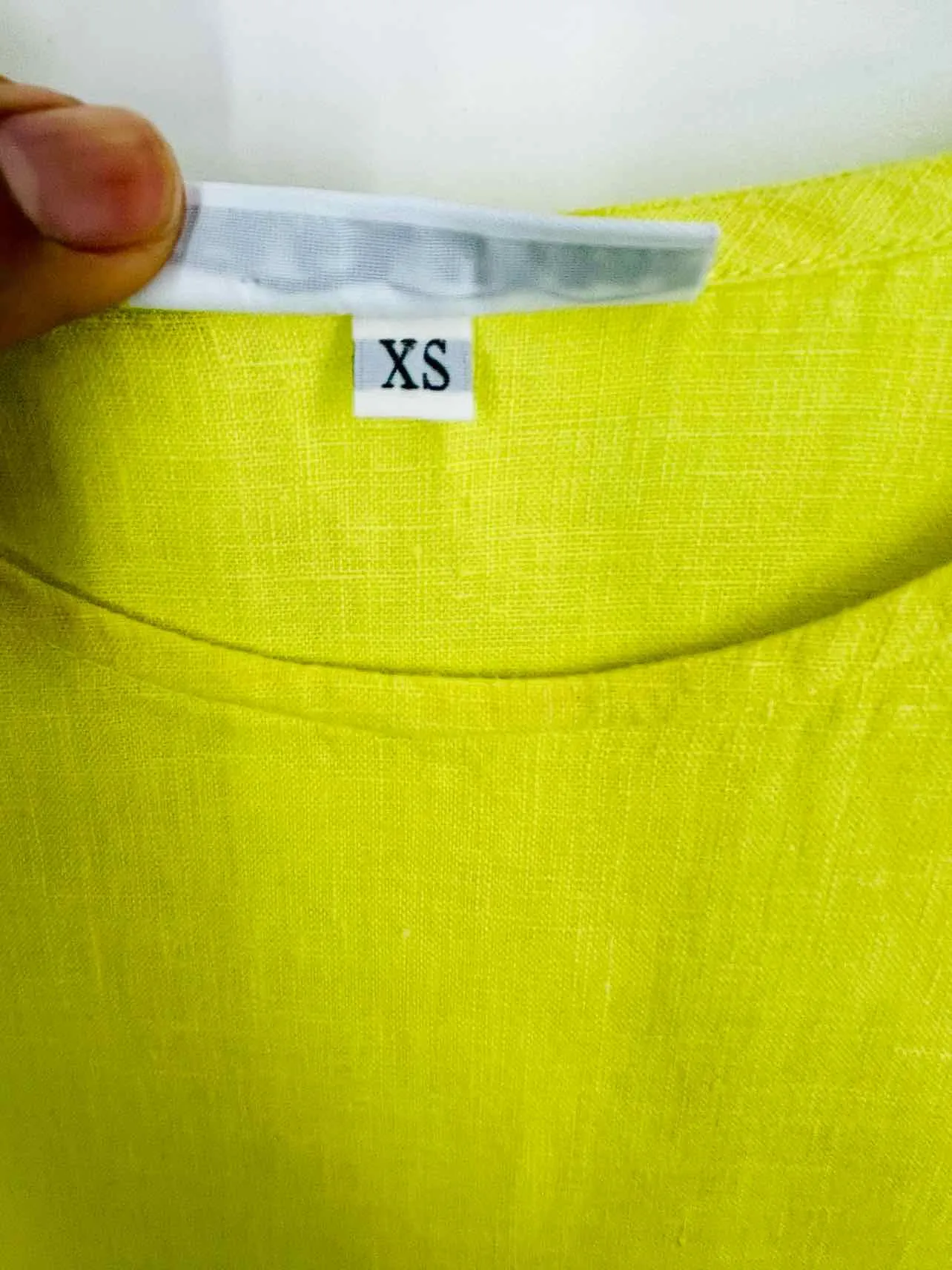 Bryn Walker Size XS Yellow Linen Dresses Dress