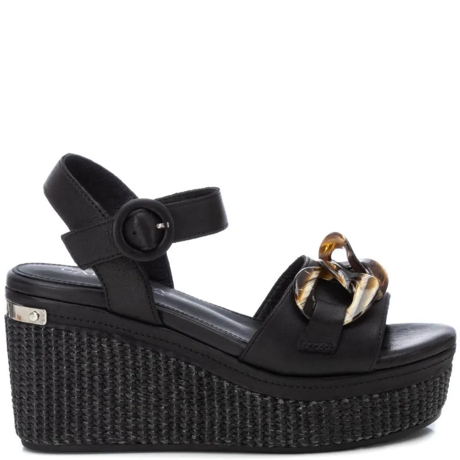 Carmela black wedge 160724