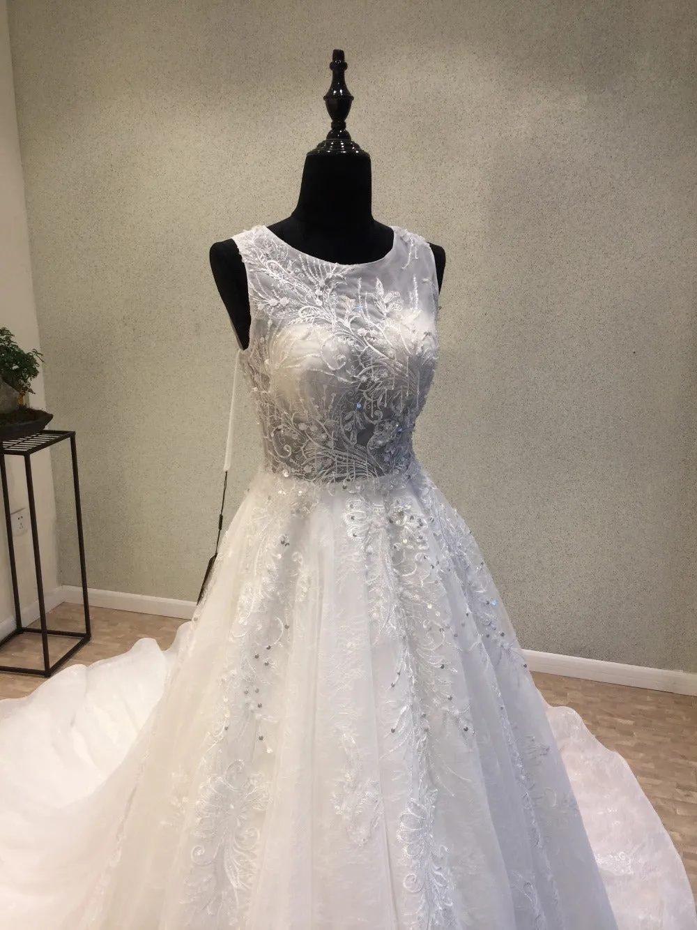 Charming On Sale A Line Popular Bridal Long Wedding Dresses, WG1243