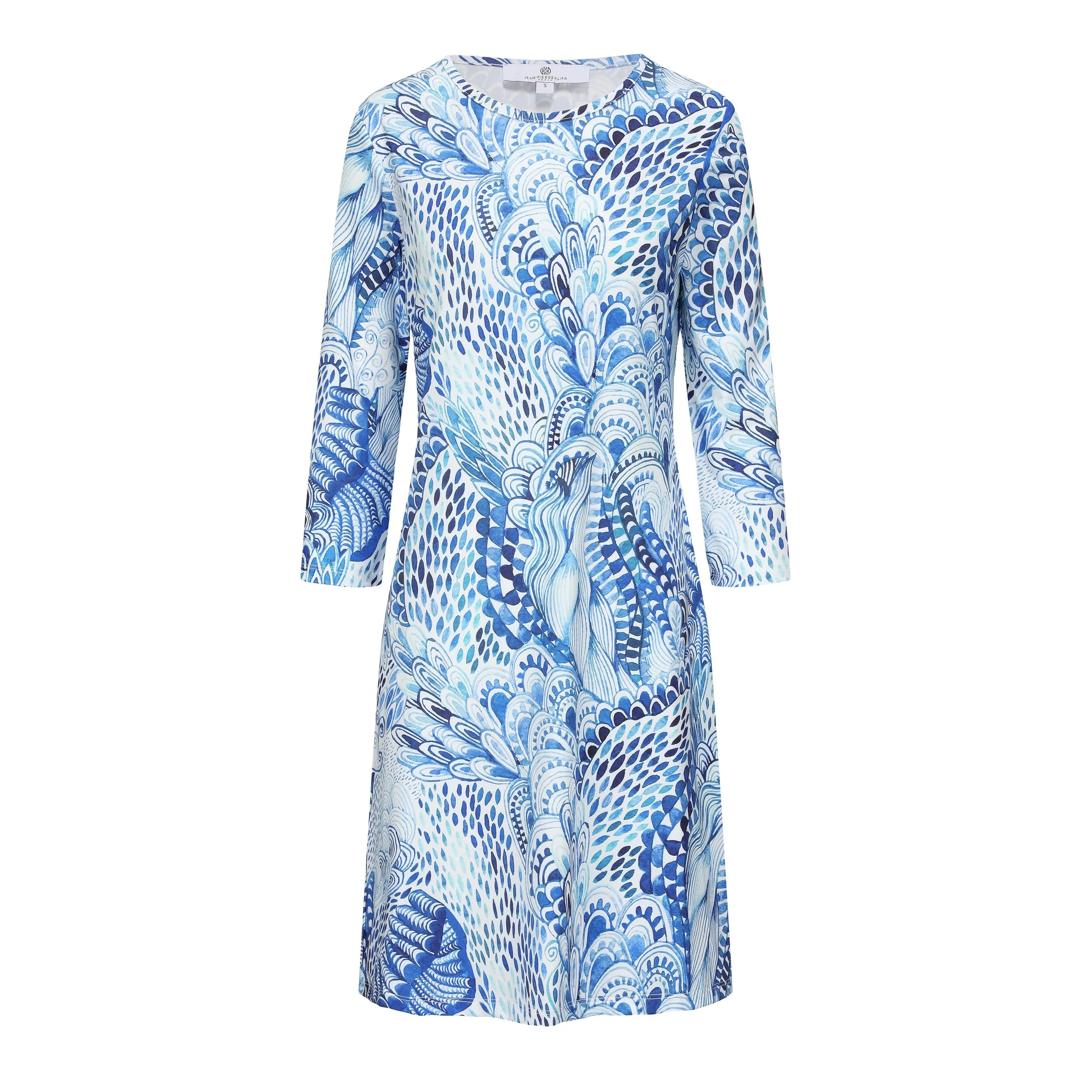 Daphne Dress Cascade Blue