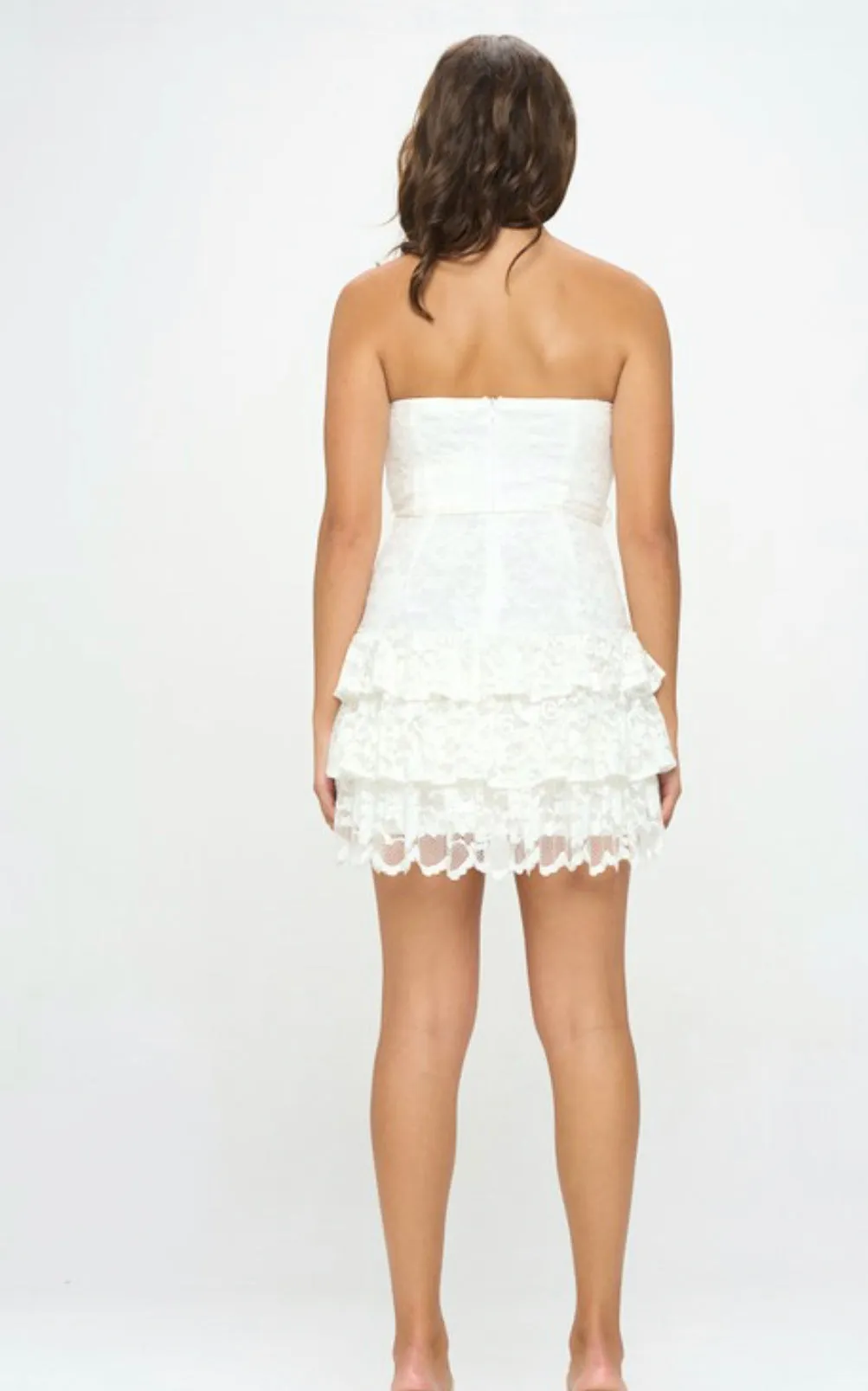 Donatila  strapless dress