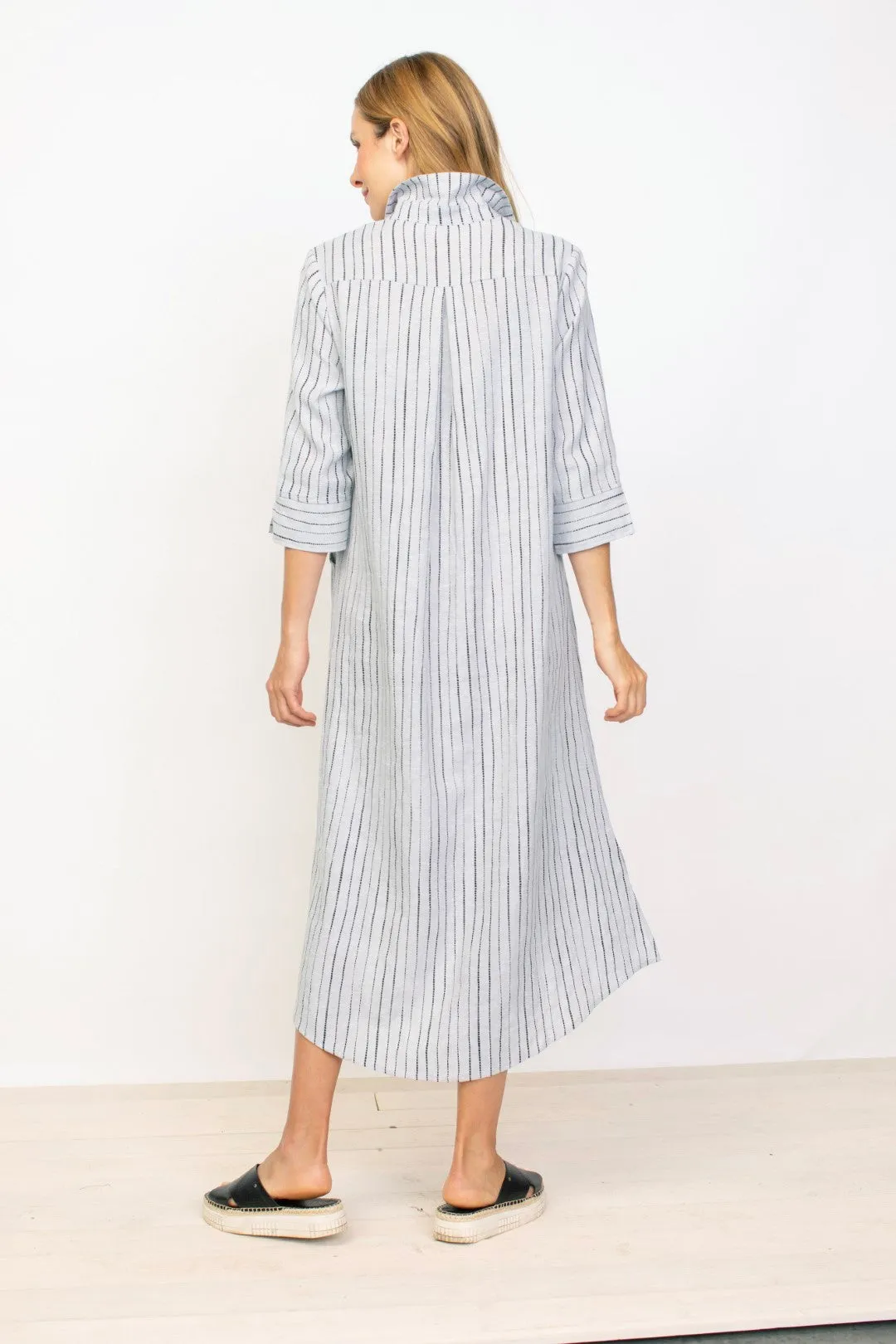 Easy Linen Shirt Dress