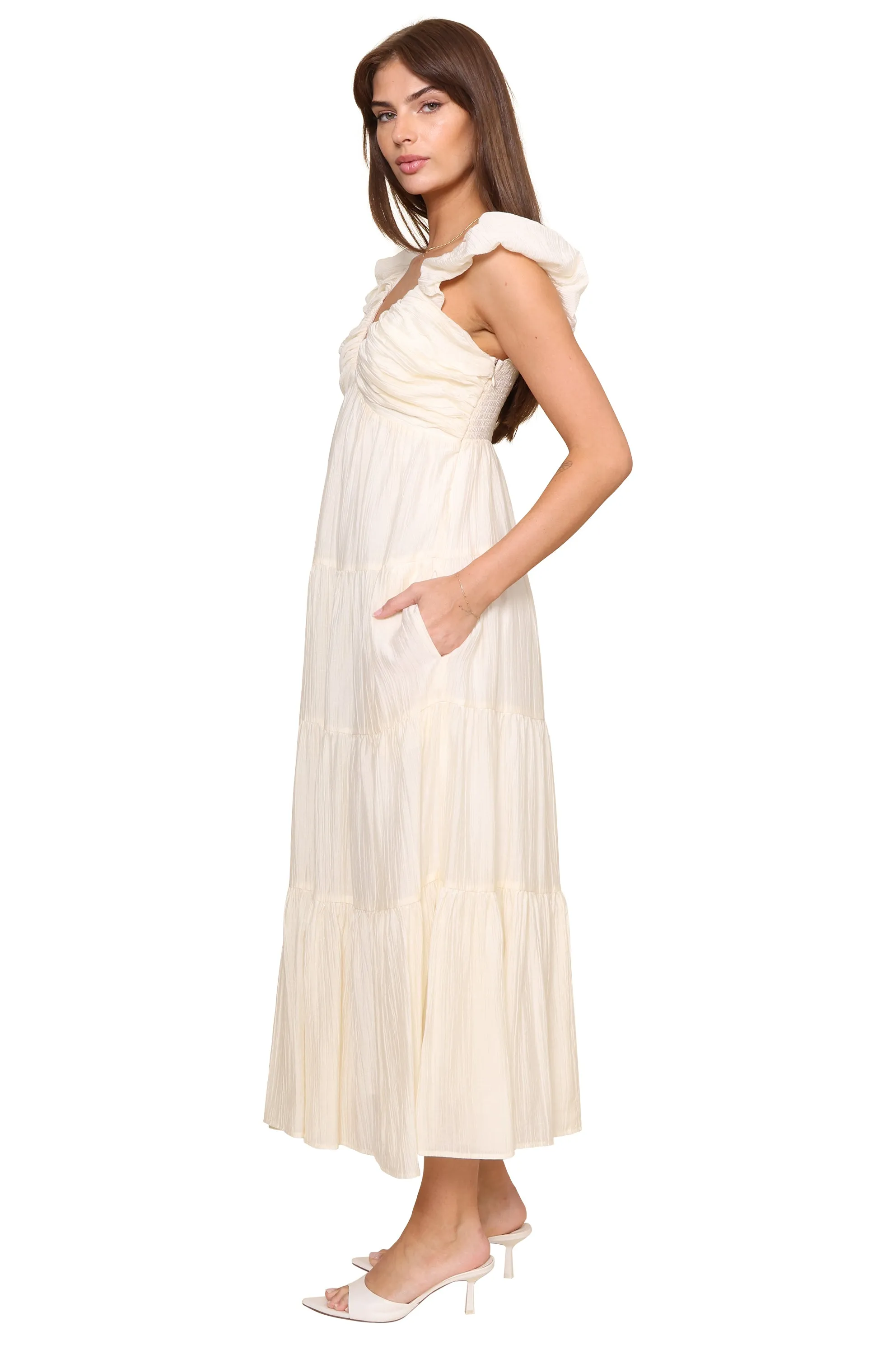 Elora Tiered Maxi Dress