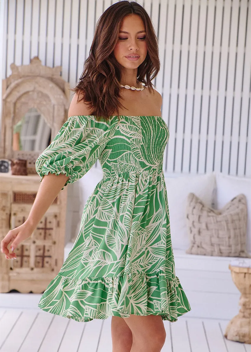 EverGreen Short Dress