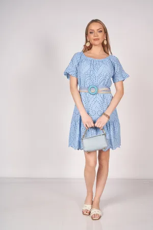 Eyelet Summer Dress