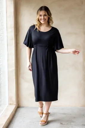 FINAL SALE Farrow Dress in Black