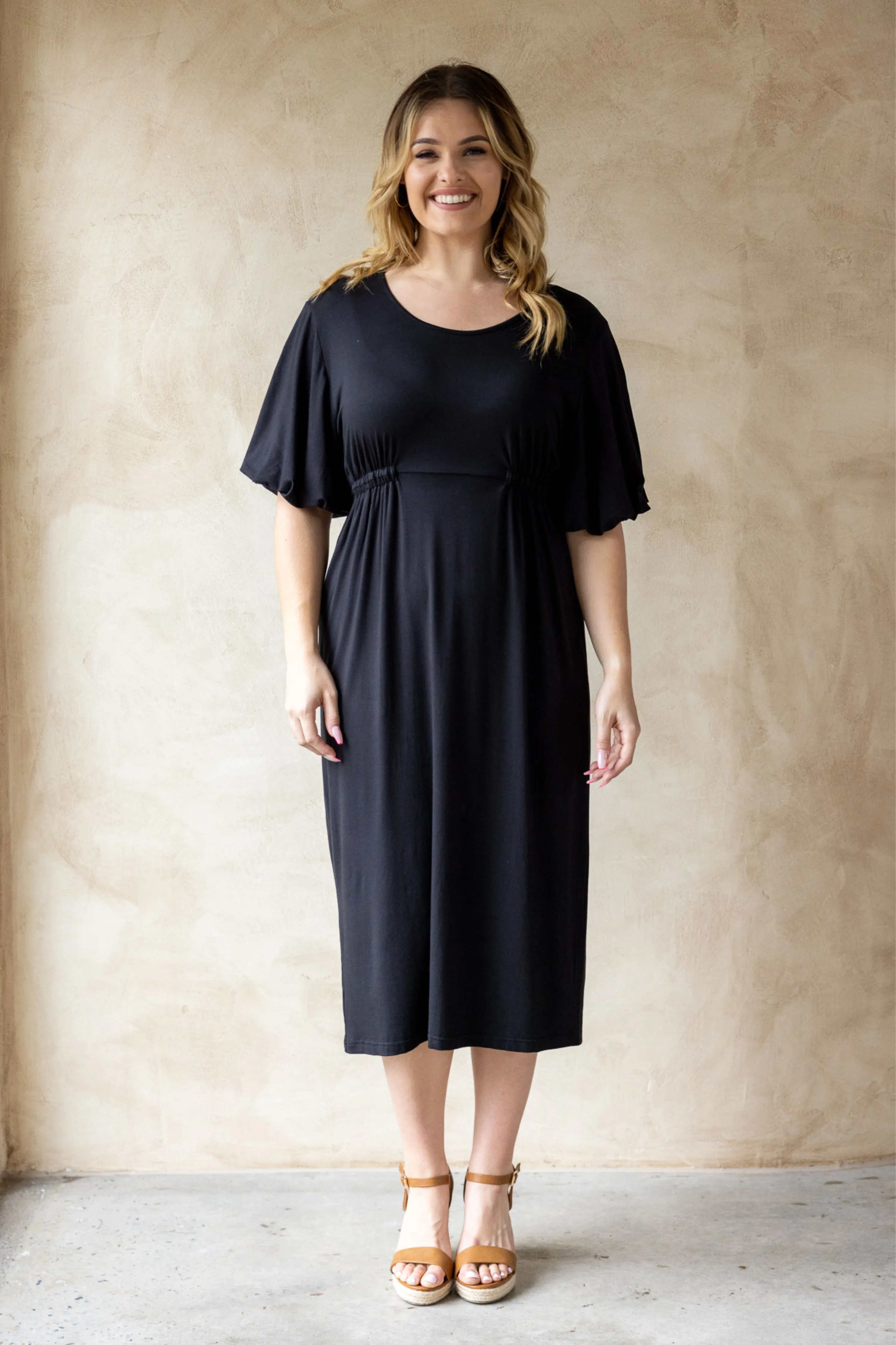 FINAL SALE Farrow Dress in Black