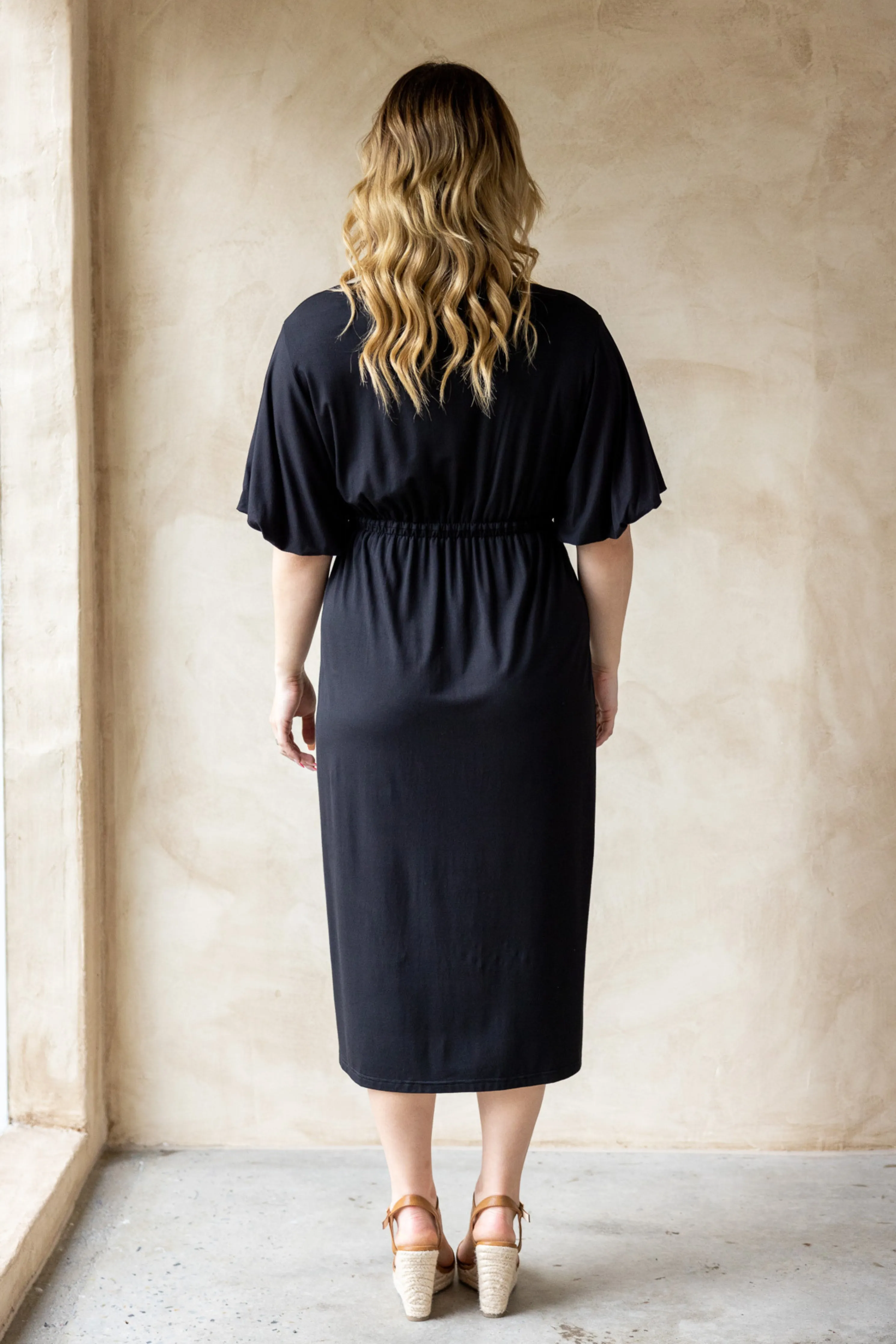 FINAL SALE Farrow Dress in Black