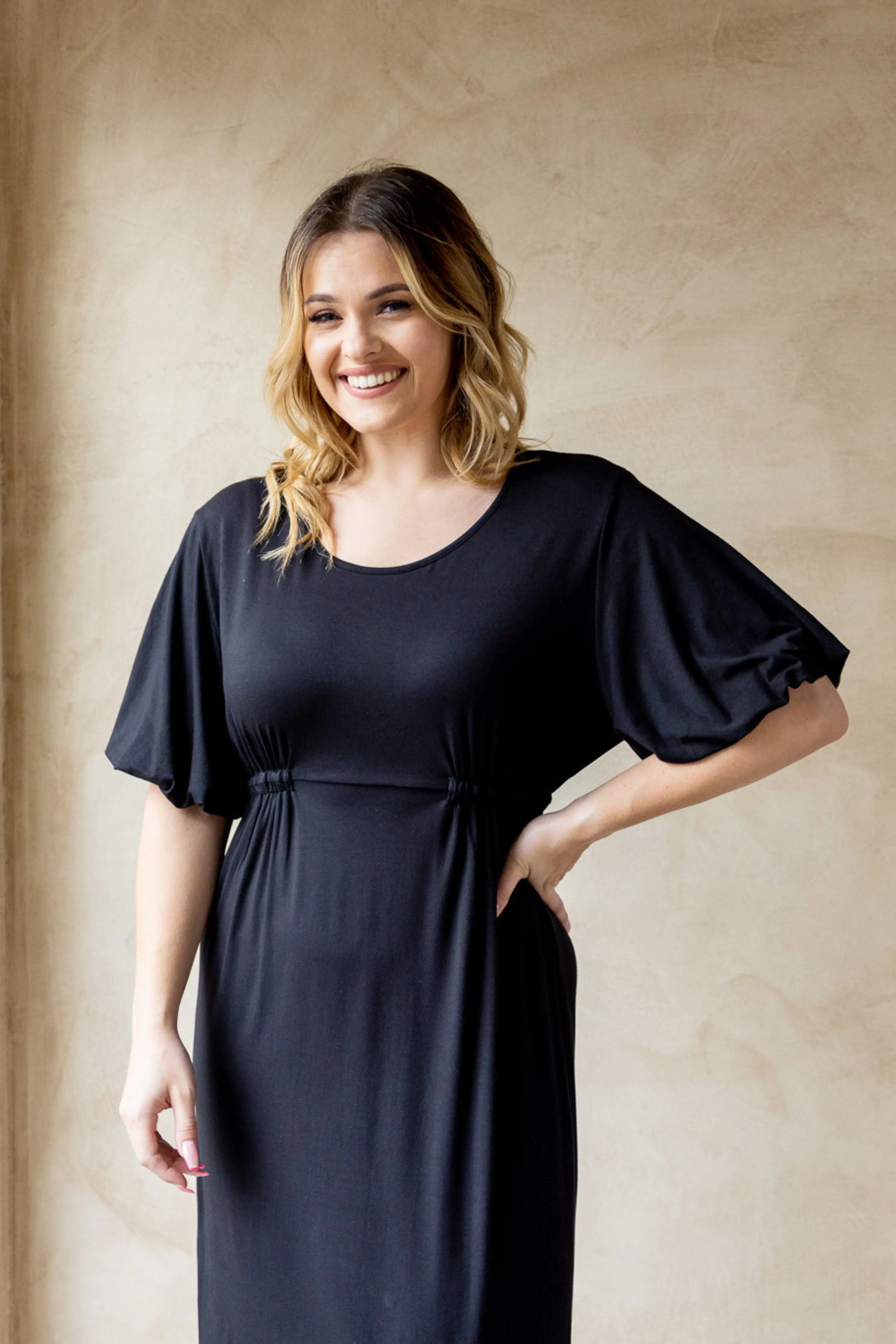 FINAL SALE Farrow Dress in Black