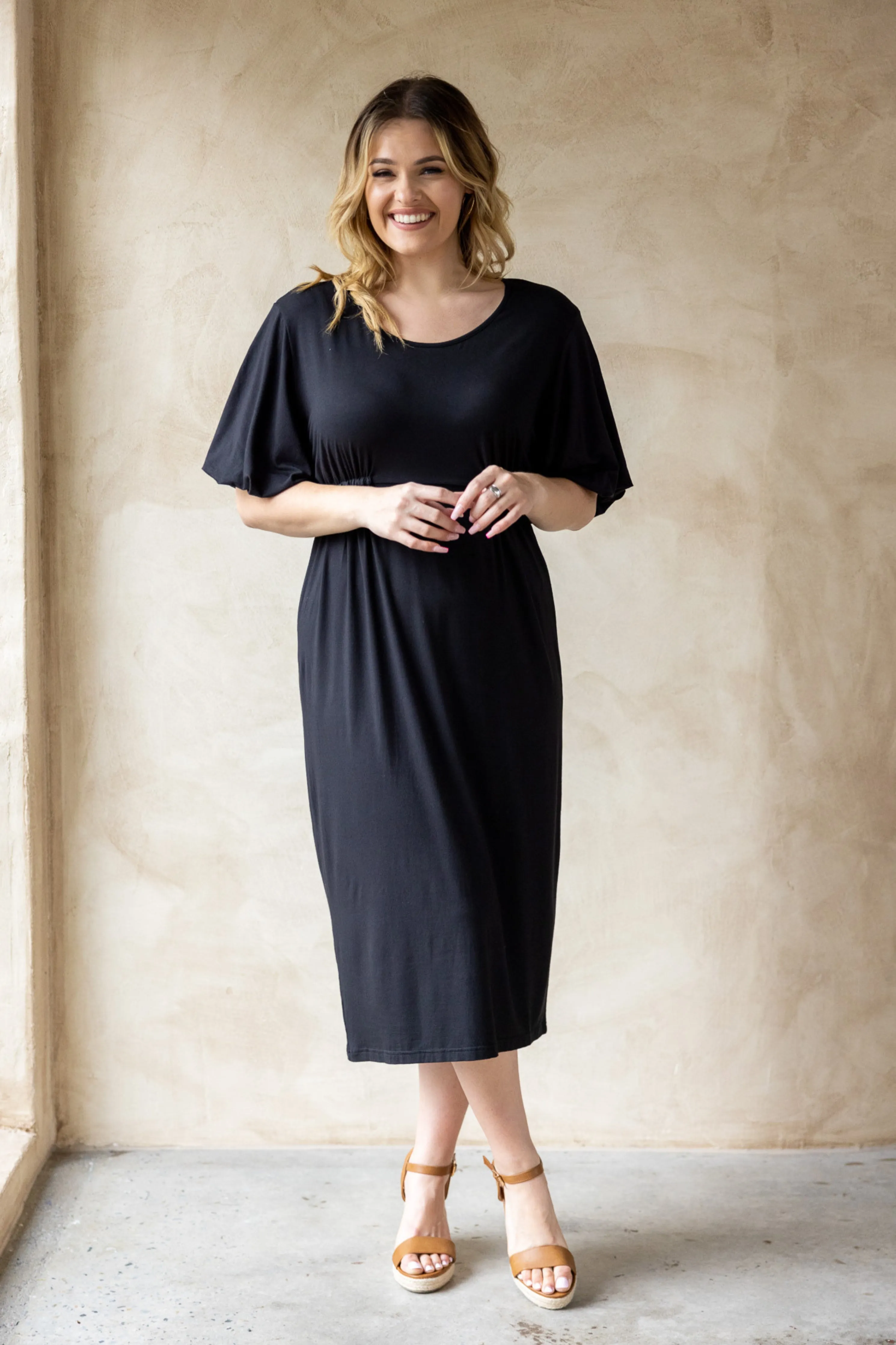 FINAL SALE Farrow Dress in Black