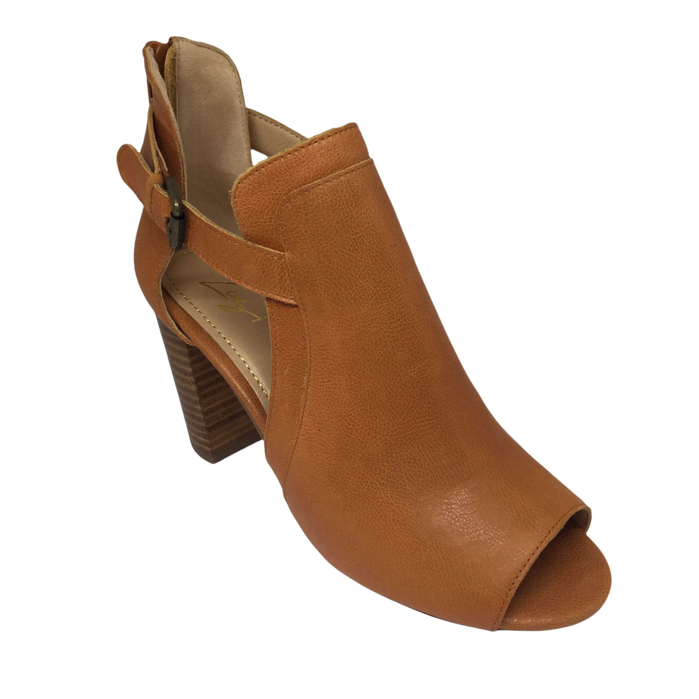 Florsheim Lucille Tan Leather Heel