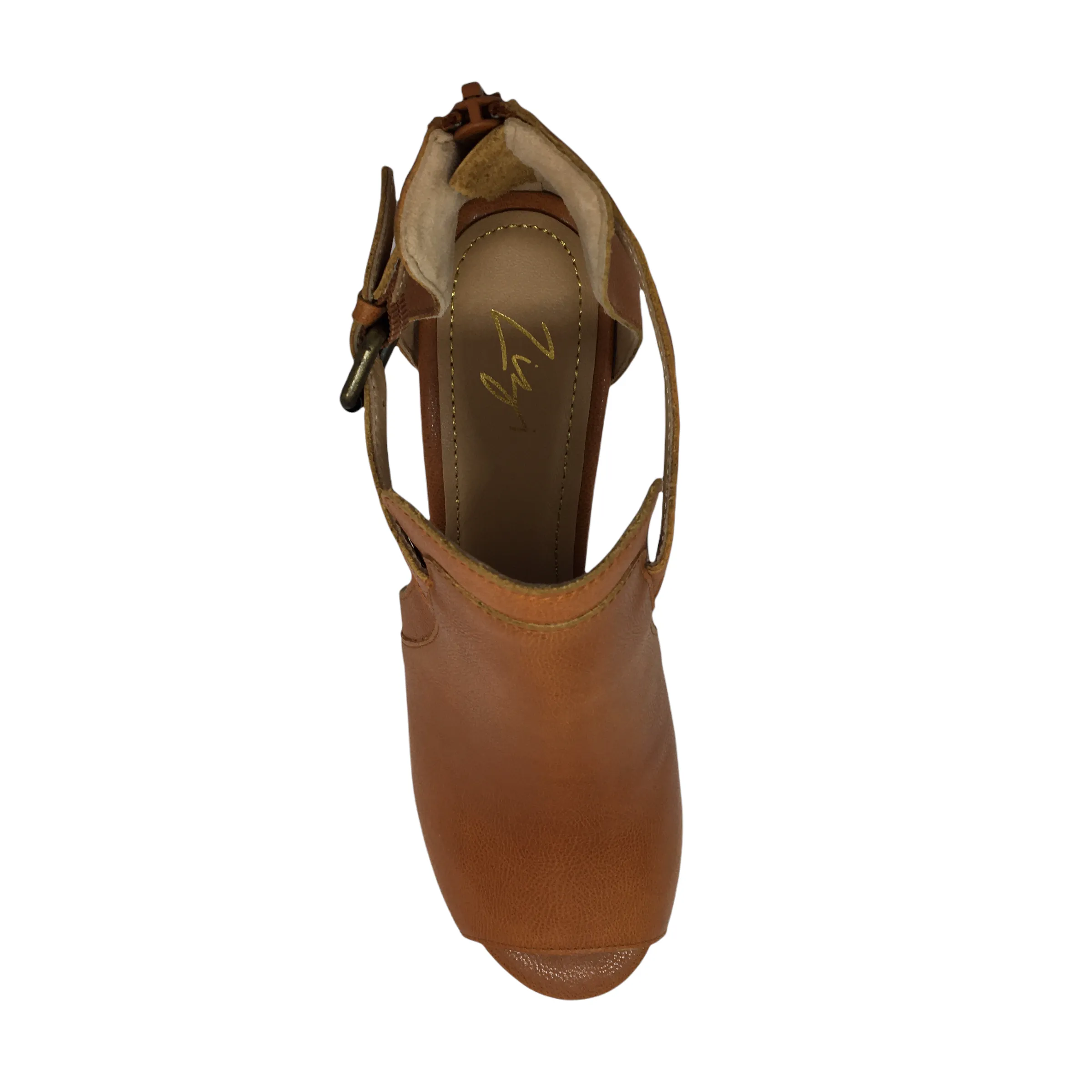 Florsheim Lucille Tan Leather Heel