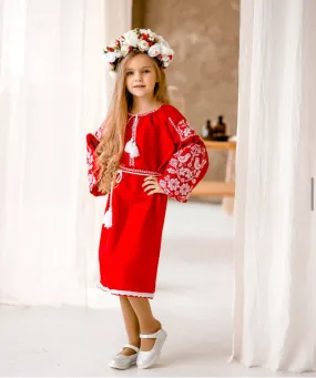 Girl’s Dress Ptashka