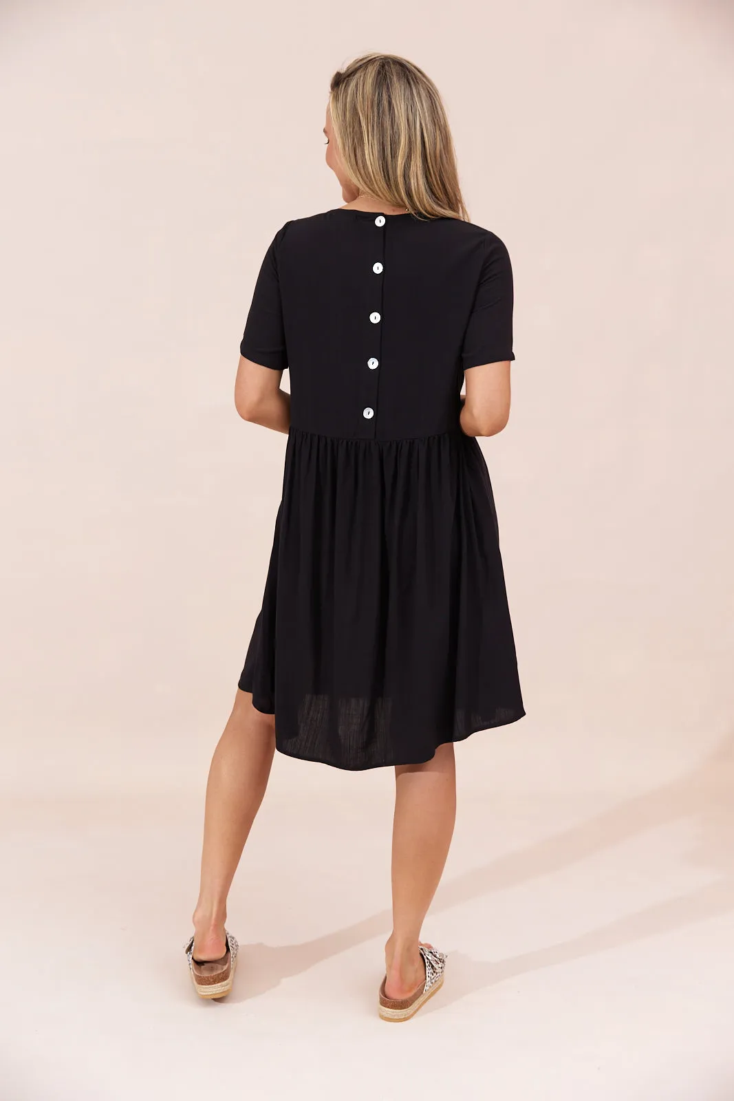 HAYMAN DRESS - BLACK - Seconds