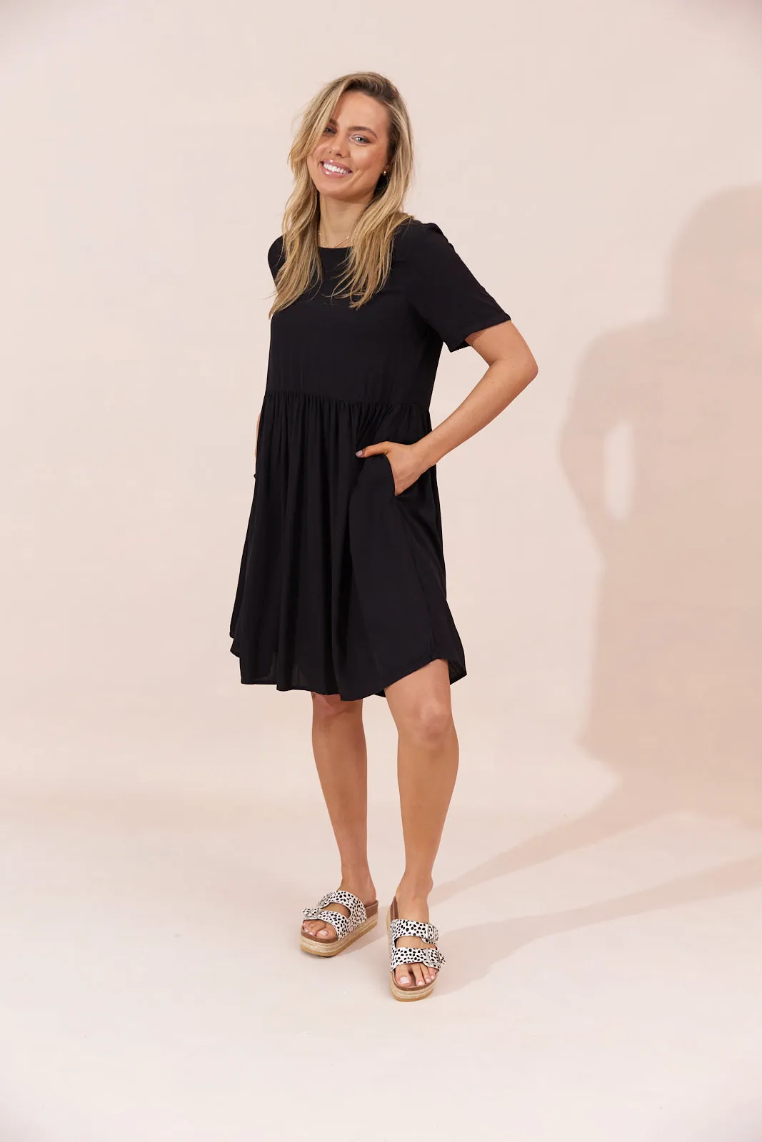 HAYMAN DRESS - BLACK - Seconds