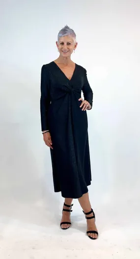 Knot Dress Black