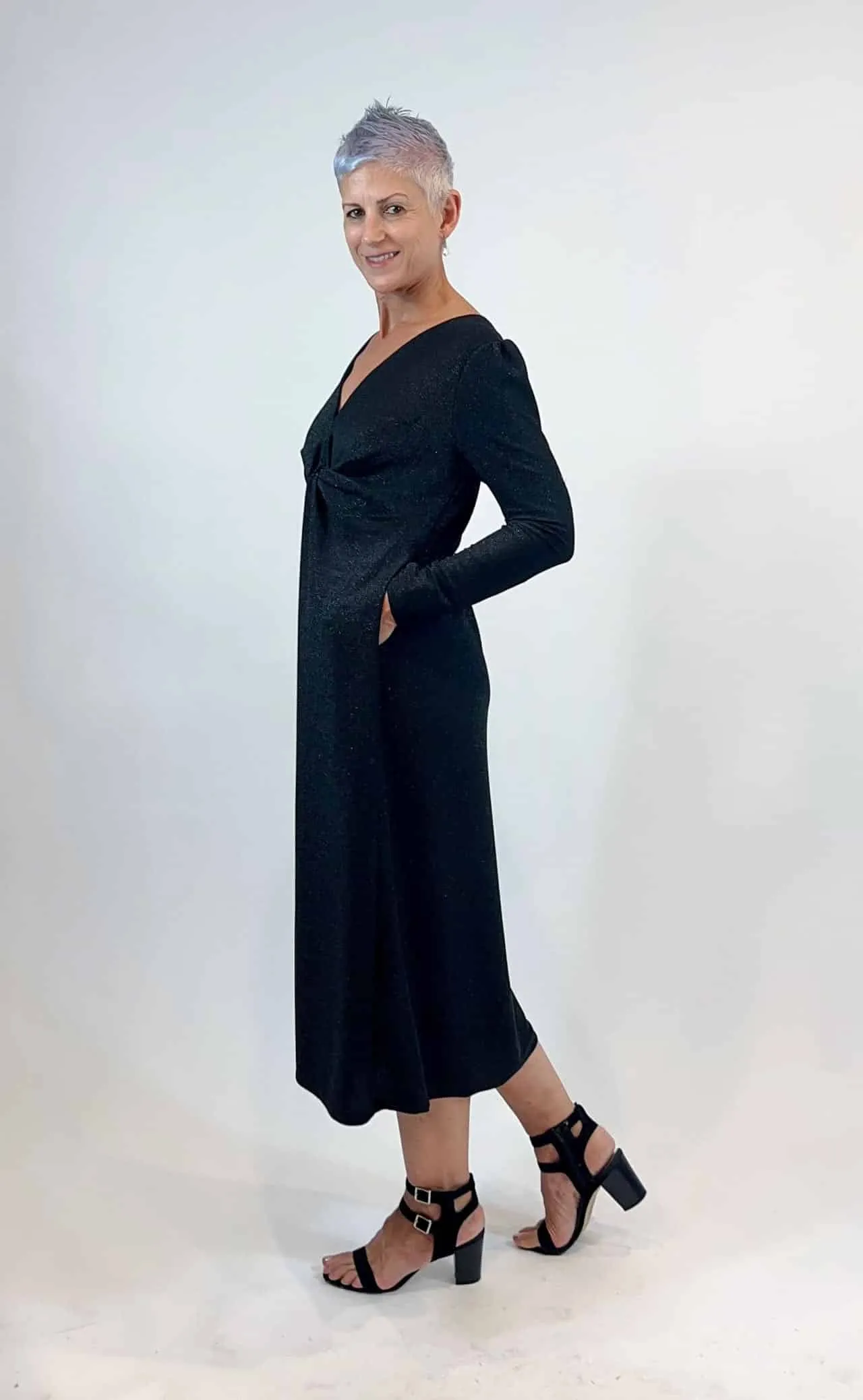 Knot Dress Black