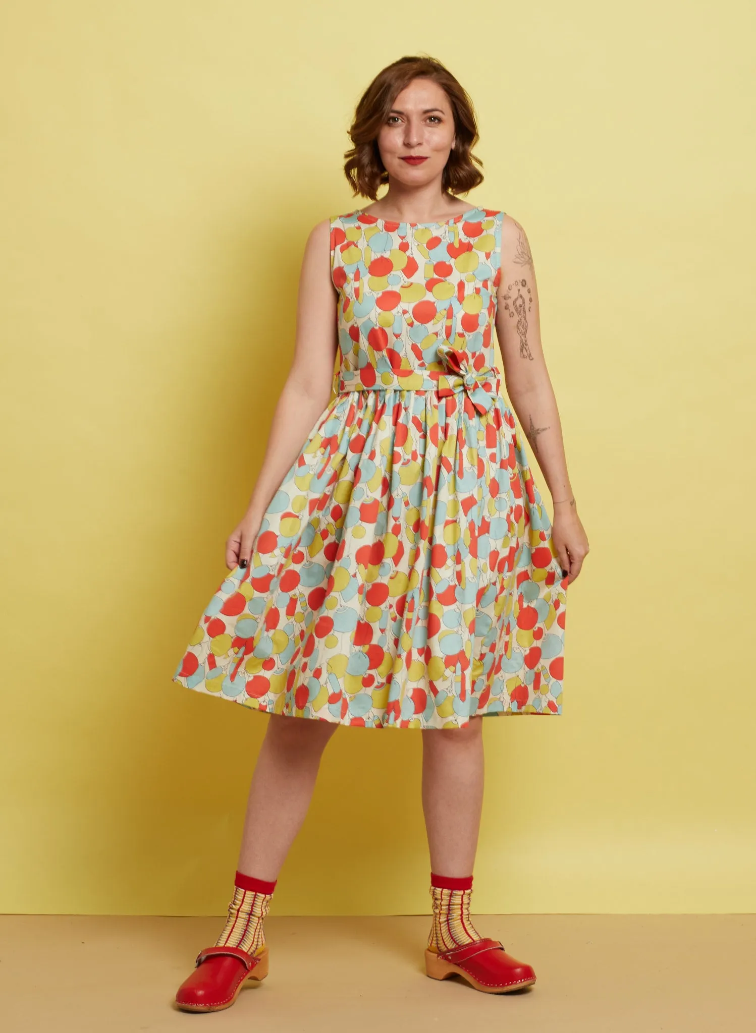 Mabel Dress - Multi Colour Buoys