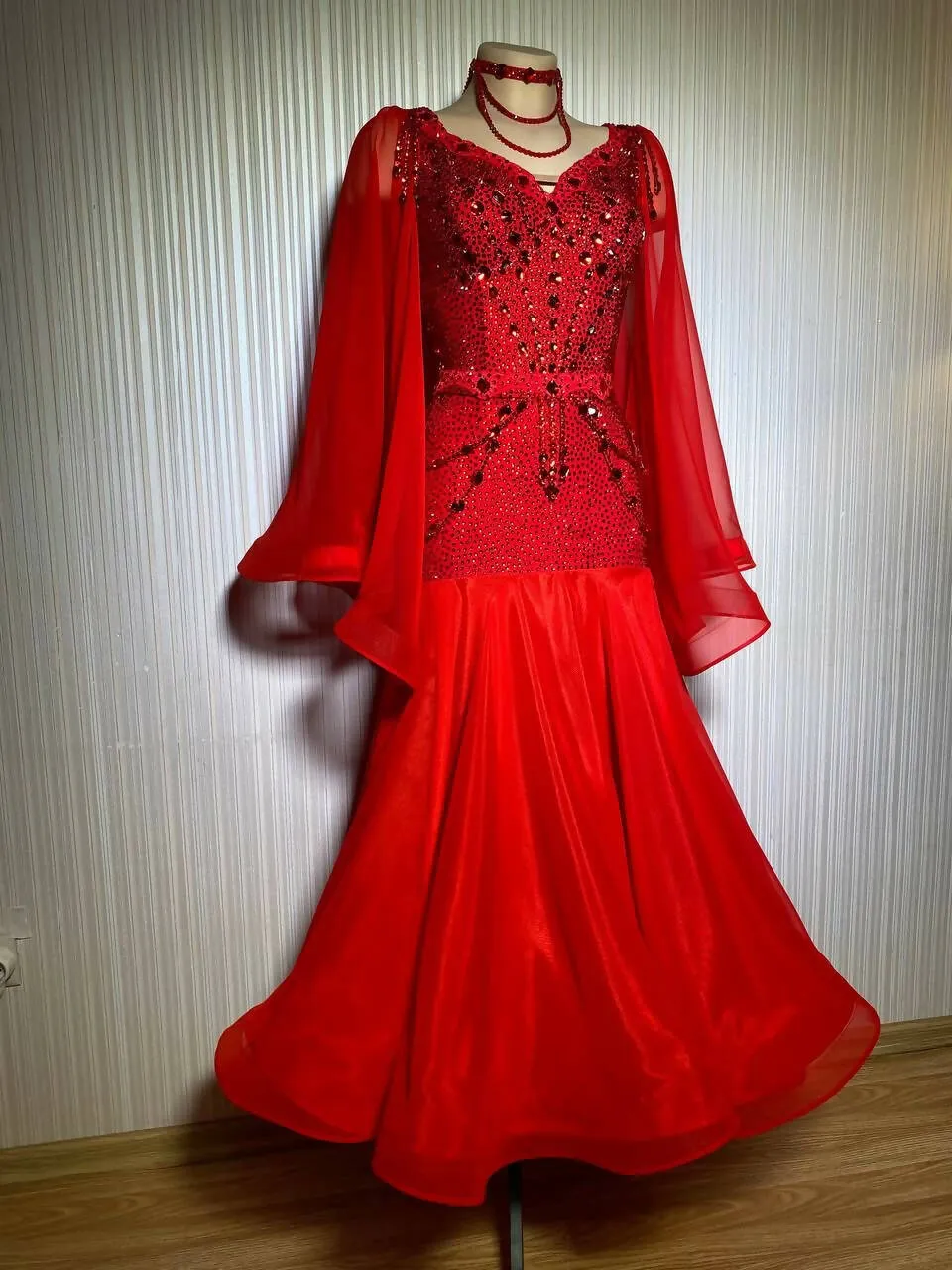 Never Worn Red Standard Dress