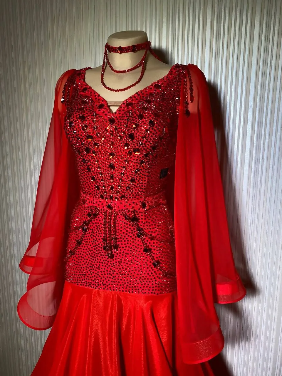 Never Worn Red Standard Dress