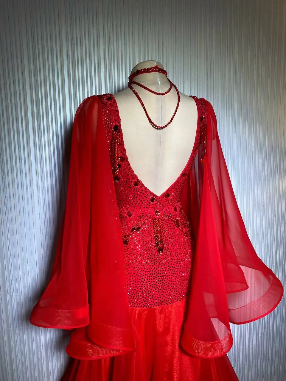 Never Worn Red Standard Dress