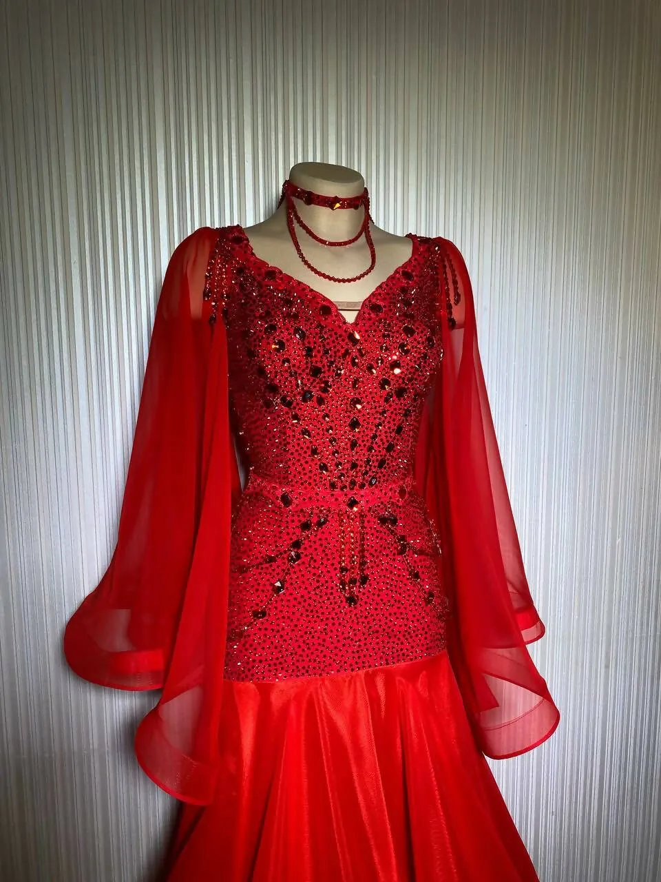 Never Worn Red Standard Dress