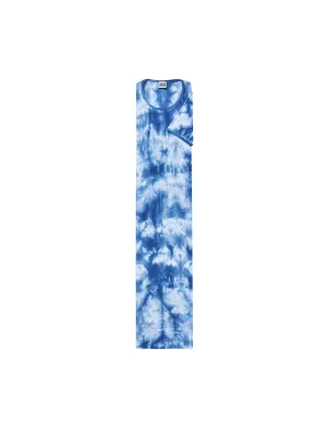 NPS John Dress Short Sleeve Tie Dye, Klein