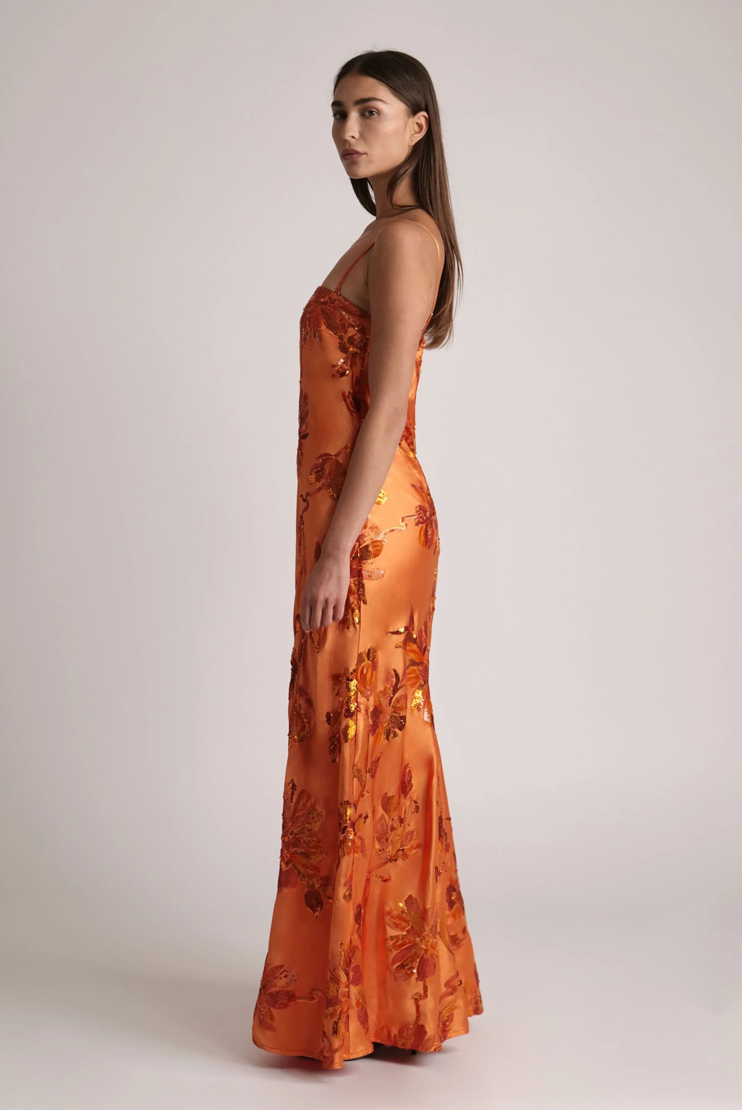 SABINA MUSAYEV Raya Dress - Orange