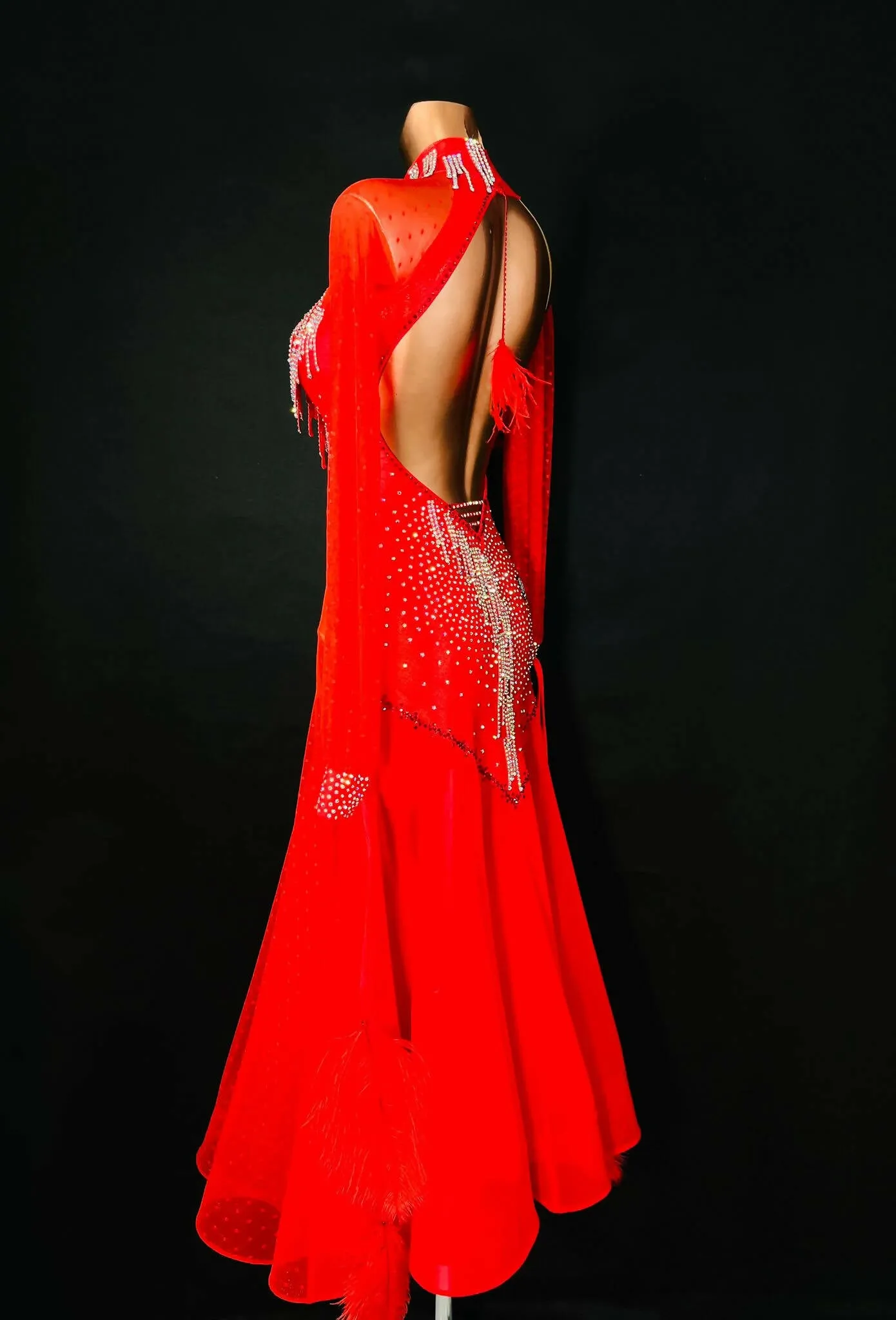 Scarlet Enchantment Ballroom Dress by FB International