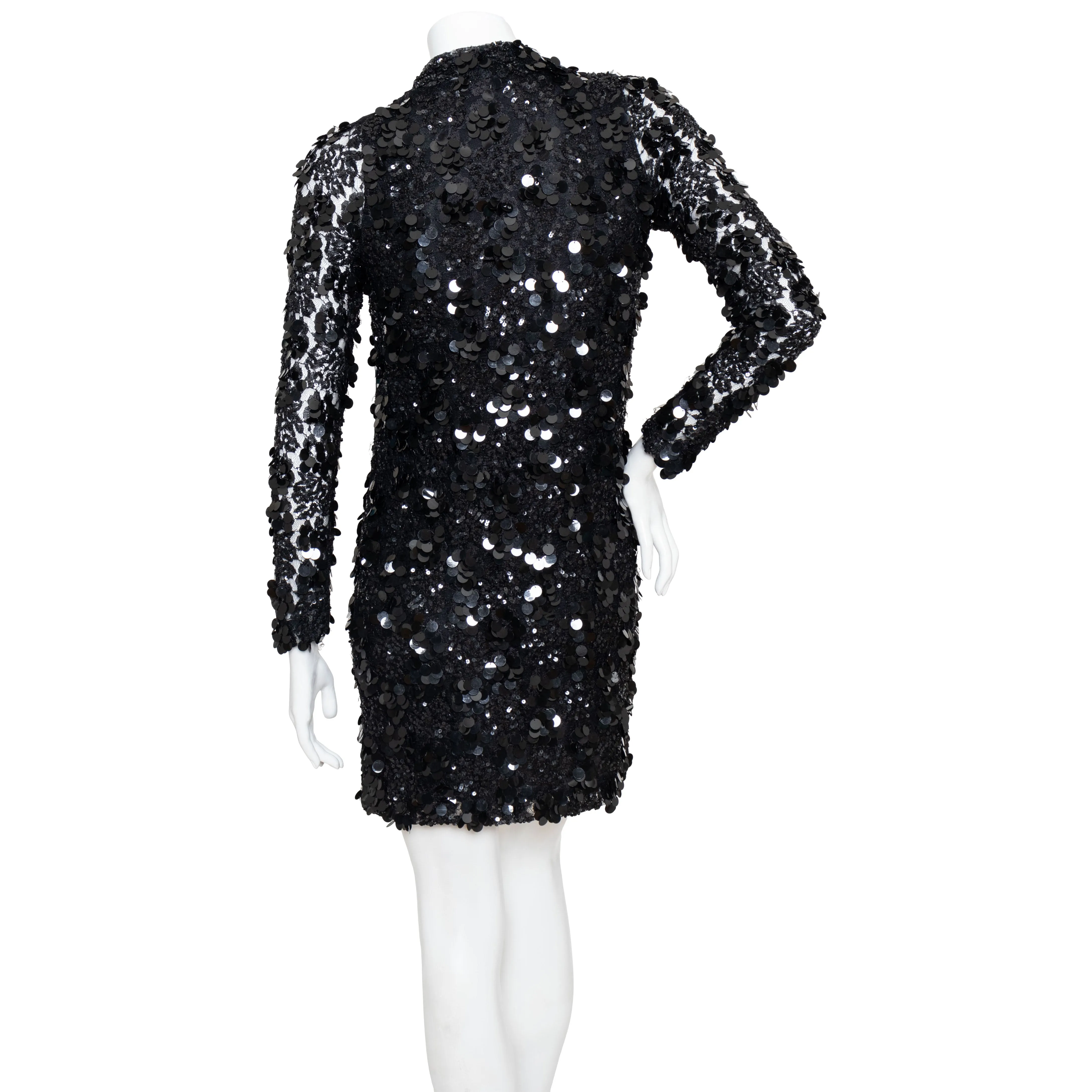 Sequined Bodycon Mini Dress