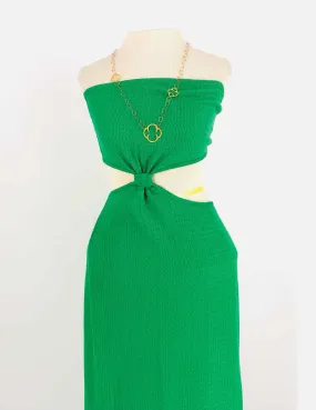 Shein Size 6 Green Knit Maxi Dresses Dress