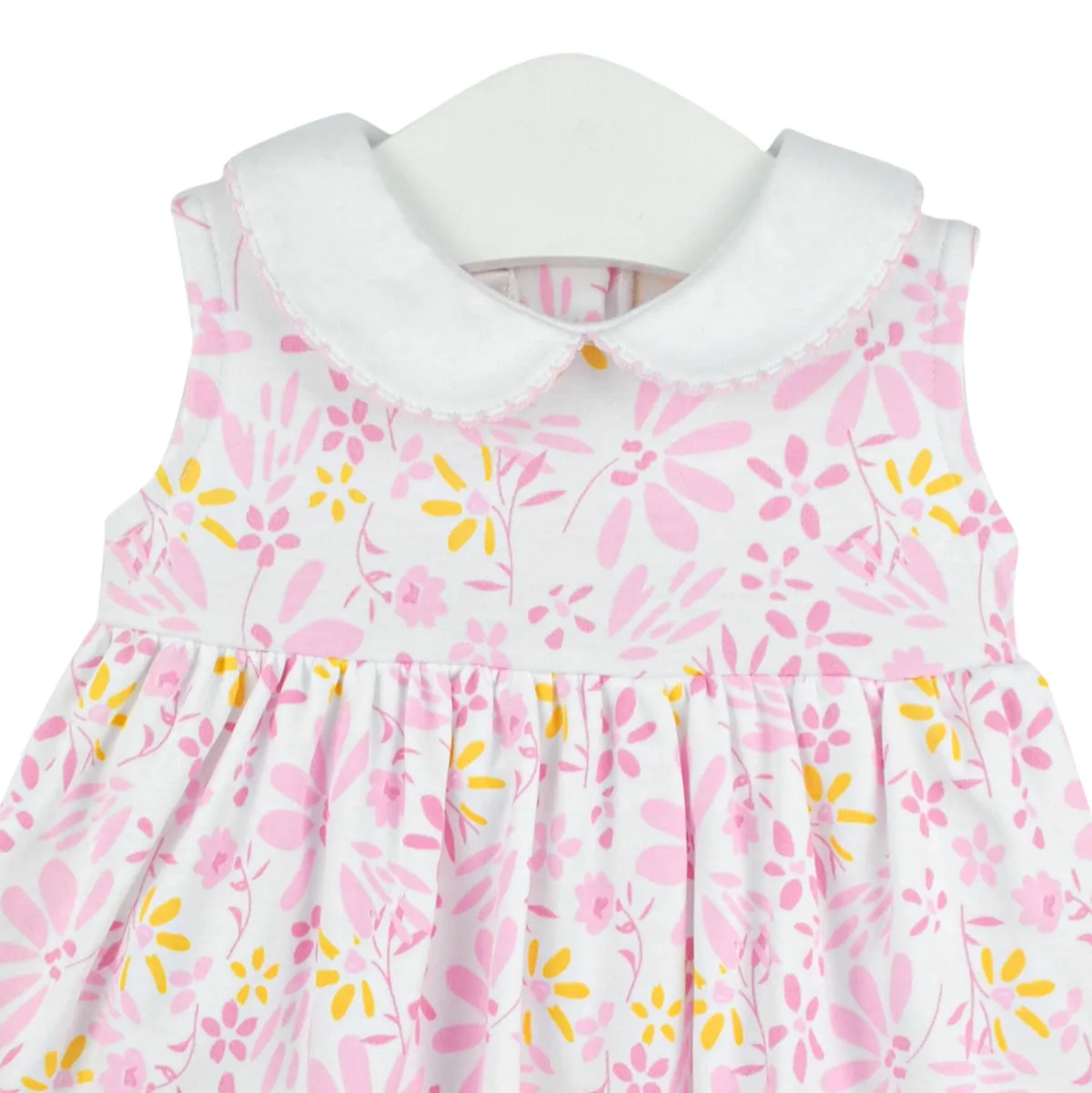 Spring Flowers Printed Dress | Baby Girl