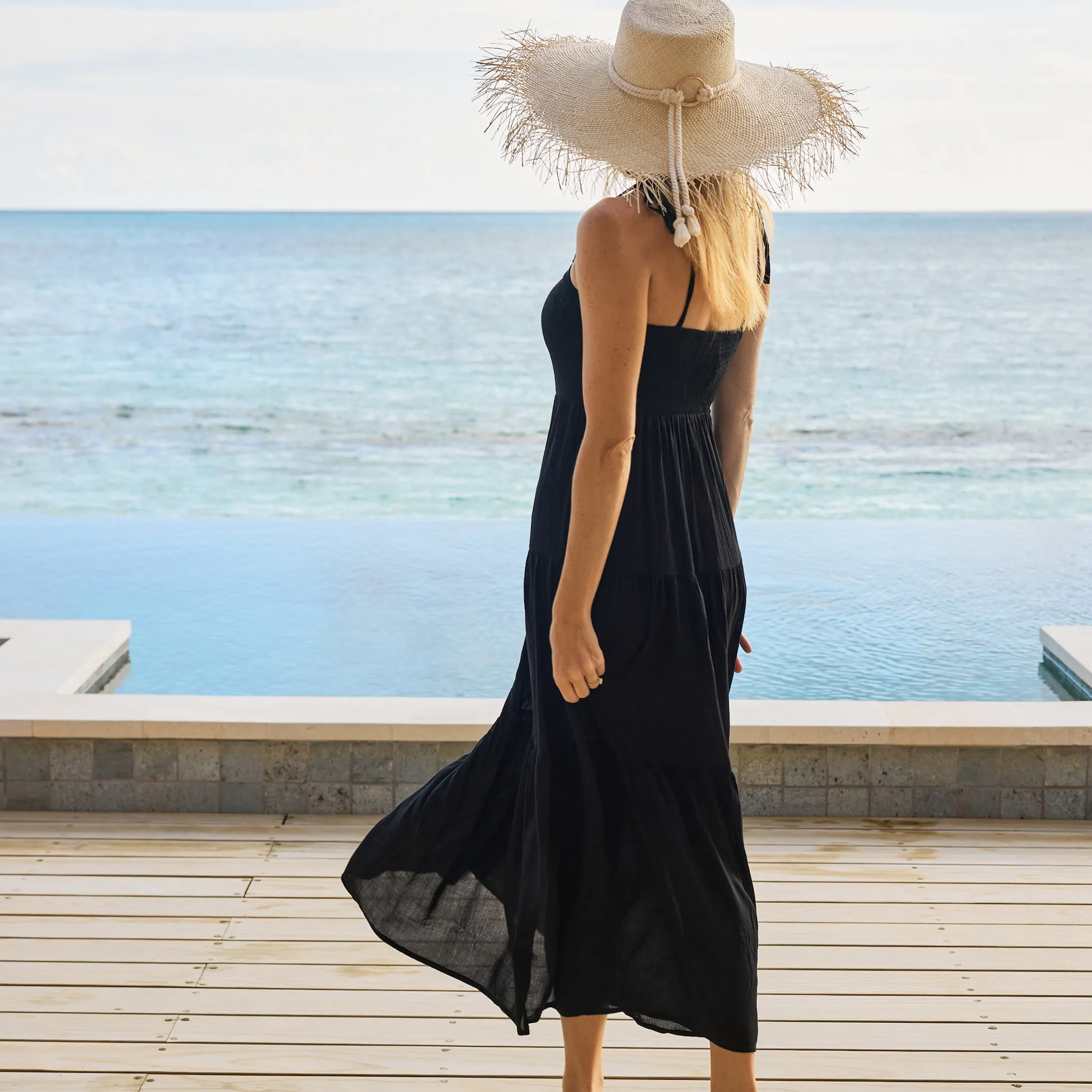 The Jetset - Black Resort Dress