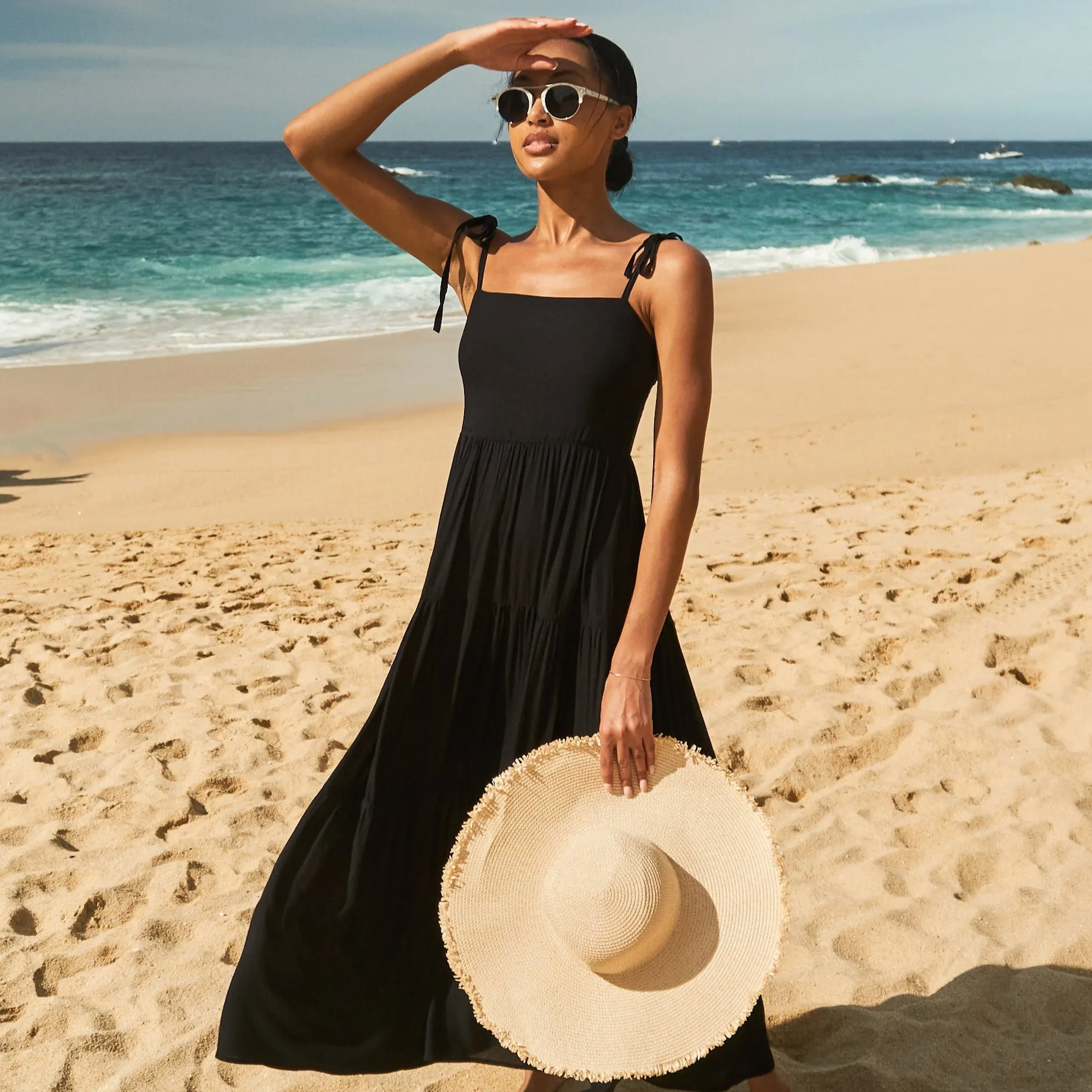 The Jetset - Black Resort Dress